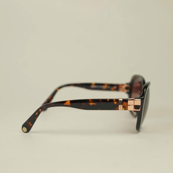 Balmain BL2044B Burgundy Tortoise Square Sunglasses - Picture 4 of 8